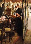 James Joseph Jacques Tissot Shop Girl oil painting artist